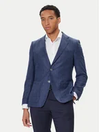 Marynarki męskie - BOSS Marynarka H-Hutson 50551581 Niebieski Regular Fit - miniaturka - grafika 1