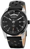 Zegarki męskie - Zegarek Bisset BIS077 BSCF39 czarny - - miniaturka - grafika 1