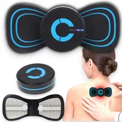 Masażery - Masażer ELEKTROSTYMULATOR MINI DO KARKU SZYI CIAŁA 8 x TRYBÓW PRACY - miniaturka - grafika 1
