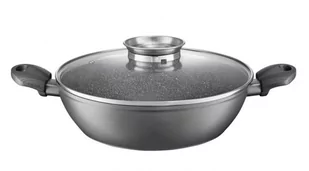 Ambition LOFT PATELNIA GŁĘBOKA Z POWŁOKĄ QUALUM BASIC STONE 28 CM INDUKCJA 22872 22872 - Patelnie - miniaturka - grafika 1