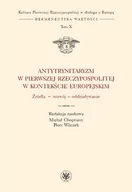 Historia Polski - Antytrynitaryzm w Pierwszej Rzeczypospolitej w kontekście europejskim - miniaturka - grafika 1