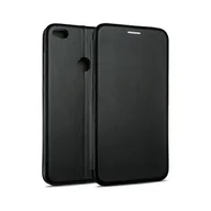 Etui i futerały do telefonów - NoName Etui Book Magnetic Huawei P8 Lite 2017 /P9 Lite 2017/ Honor 8 lite czarny/black - miniaturka - grafika 1