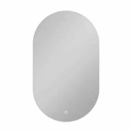 Lustra - Lustro łazienkowe led barwa neutralna owalne 52x94 cm Barcelona Manufaktura Parczówek - miniaturka - grafika 1