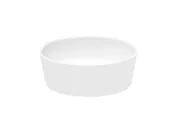 Umywalki - Besco Uniqa Umywalka nablatowa 46x32 cm biały połysk + korek klik klak biały UMD-U-NBB - odbiór osobisty: Kraków, Warszawa - miniaturka - grafika 1