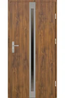 Drzwi zewnętrzne - Drzwi Zewnętrzne Z Ościeżnicą Mk Door Mk14 90 Cm Lewe Złoty Dąb Reflex - miniaturka - grafika 1