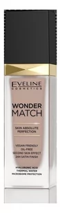 Eveline Cosmetics Wonder Match luksusowy podkład dopasowujący się do skóry 45 Honey 30ml - Podkłady do twarzy - miniaturka - grafika 1