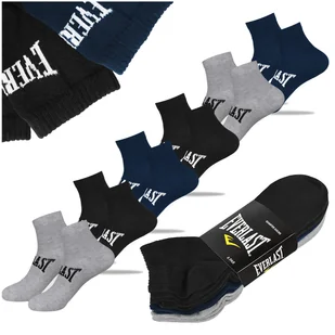 Everlast Skarpety Męskie Zakostki Bawełniane Mix Navy 6 par Rozmiar 43-46 - Skarpetki męskie - miniaturka - grafika 1