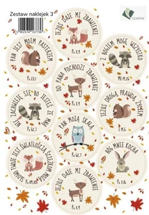 Zestaw naklejek - zwierzątka - Podręczniki dla szkół podstawowych - miniaturka - grafika 2