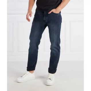 Spodnie męskie - Levi's Jeansy 501 LEVISORIGINAL BLUE BLACK S | Straight fit - grafika 1