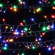 Oświetlenie świąteczne - Lampki choinkowe Kolorowe 14m 700LED Na zewnątrz/Do domu - miniaturka - grafika 1