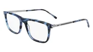 Okulary przeciwsłoneczne - Lacoste Unisex L2871 44644 okulary przeciwsłoneczne, 215 Havana Blue, 54, 215 Havana Blue, 54 - miniaturka - grafika 1