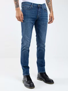 Spodnie męskie - BIG STAR Dżinsy "Terry Slim" - Slim fit - w kolorze niebieskim - grafika 1