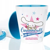 Kubki - KUBEK LATTE NIEBIESKI Na Prezent Urodziny Dla Fana CINNAMOROLL Wzory - miniaturka - grafika 1