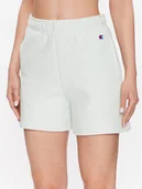 Spodenki damskie - Champion Szorty sportowe 116247 Szary Regular Fit - miniaturka - grafika 1