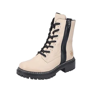 Rieker Damskie buty sznurowane 72634, beżowy, 36 EU - Moda i Uroda OUTLET - miniaturka - grafika 1