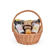 Zestawy upominkowe - mini box kosz wiklinowy №2 - miniaturka - grafika 1
