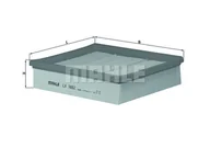 Filtry powietrza - Filtr powietrza Mahle LX 1652 - miniaturka - grafika 1
