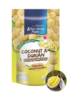 Desery dla dzieci - Prażone orzeszki ziemne w chrupiącej otoczce z kokosa i duriana Khao 75g - miniaturka - grafika 1