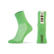 Skarpetki kolarskie - Skarpetki rowerowe LE GRAND City Paw Men (rozmiar S) Zielony - miniaturka - grafika 1