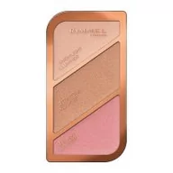 Palety i zestawy do makijażu - Rimmel Kate 3w1 Rozświetlacz Bronzer Róż 001 Sands - miniaturka - grafika 1