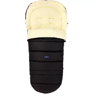 Zaffiro Zaffiro Śpiworek do wózka S20+ iGROW Wełna Czarny 5902745551197 - Śpiworki dla dzieci - miniaturka - grafika 1