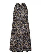 Sukienki - VERO MODA Women's VMDORA Kaya krótki dekolt WVN G sukienka, Navy Blazer/AOP:Dora, XS, Granatowy blezer/Aop:dora, XS - miniaturka - grafika 1