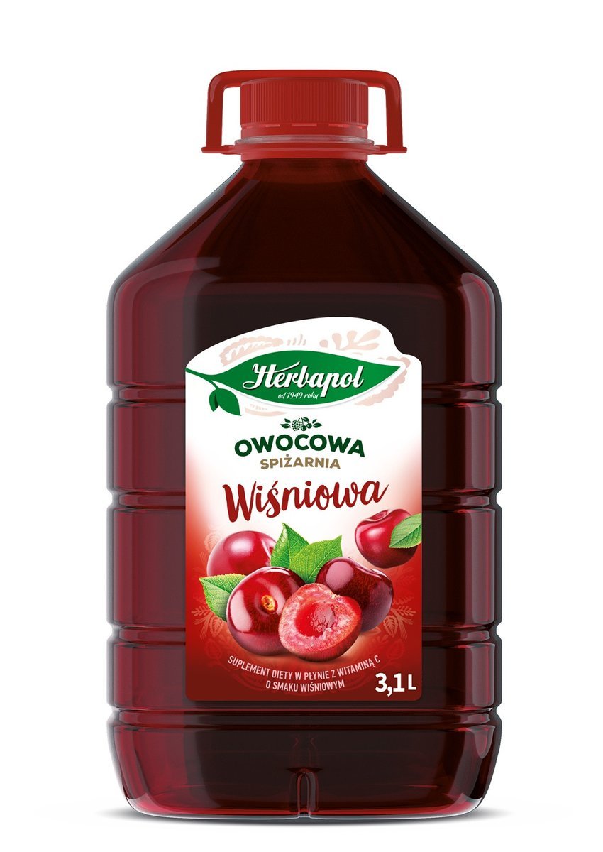 Syrop wiśniowy Herbapol - naturalny smak owoców