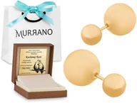 Biżuteria dla dzieci - Złote kolczyki 585 na sztyfcie PREZENT GRAWER - miniaturka - grafika 1