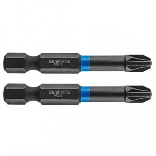 Graphite Bity udarowe PZ3 x 50 mm, 2 szt. TOP-56H523 - Wkrętarki - miniaturka - grafika 1