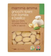 Szybkie dania obiadowe - Gnocchi nadziewane burratą i bazylią 350g - Mamma Emma - miniaturka - grafika 1