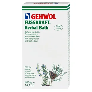 Gehwol Fusskraft Herbal Bath, ziołowa sól do kąpieli stóp, 400 g - Kosmetyki do kąpieli - miniaturka - grafika 2