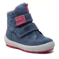 Kozaki damskie - Kozaki SUPERFIT - GORE-TEX 1-009314-8020 S Blue - miniaturka - grafika 1