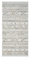 Dywany - Dywan MY-RUG, Mina, 150x80, dywan z krótkim włosiem, kremowo-biały, miękki, przytulny, z pięknym wzorem, tkany na płasko, prostokątny - miniaturka - grafika 1