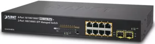 Planet GS-4210-8P2S Switch 8p GEth PoE + 2x SFP SIEPLAHUB0369 [5035986] - Switche - miniaturka - grafika 1