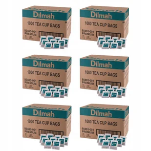 6x Herbata Czarna Dilmah Premium Tea 1000 Torebek Ekspresowych z Zawieszką - Herbata - miniaturka - grafika 1