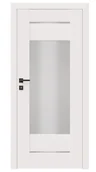 Drzwi wewnętrzne - Dre Drzwi Wewnętrzne Z Szybą Premium 11 Okleina Biała Mat - miniaturka - grafika 1