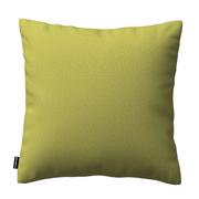 Pościel - Poszewka Kinga na poduszkę, zgaszona limonka welwet, 60 × 60 cm, Living - miniaturka - grafika 1