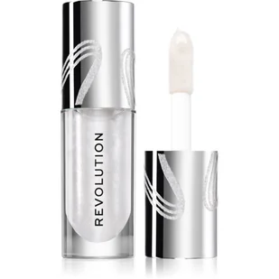 Makeup Revolution Metallic Muse Shimmer Bomb Gloss Frosted Muse - Błyszczyki do ust - miniaturka - grafika 1