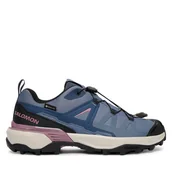 Buty trekkingowe damskie - Trekkingi Salomon X Ultra 360 Gore-Tex L49227000 Niebieski - miniaturka - grafika 1