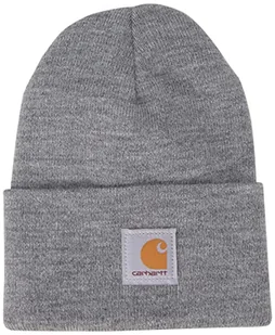Carhartt Watch Hat Męska Czapka, Szary, Uniwersalny - Czapki damskie - miniaturka - grafika 1