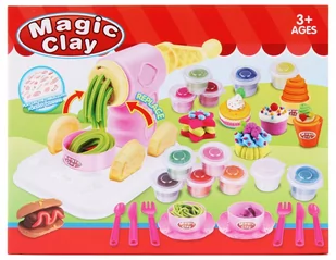 Mega Creative Masa Plast Akc Zestaw 27x20x10 pudełko 18/36 - Masy plastyczne - miniaturka - grafika 1