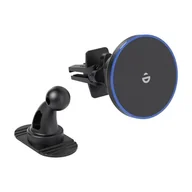 Ładowarki samochodowe - Ładowarka samochodowa magnetyczna Choetech T208-F 15W (czarna) - miniaturka - grafika 1