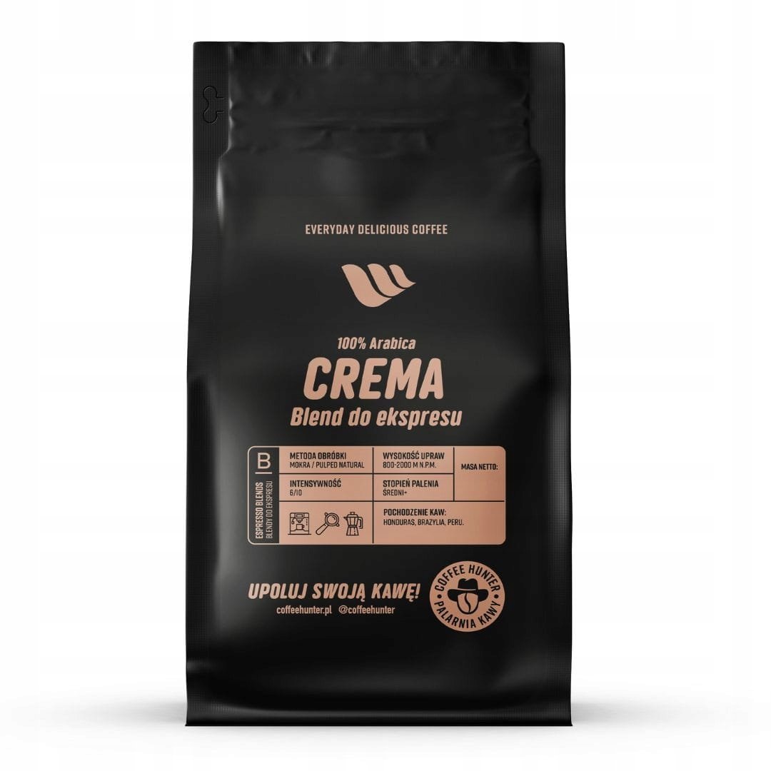 Crema Blend Kawa Ziarnista 3 x 1 kg