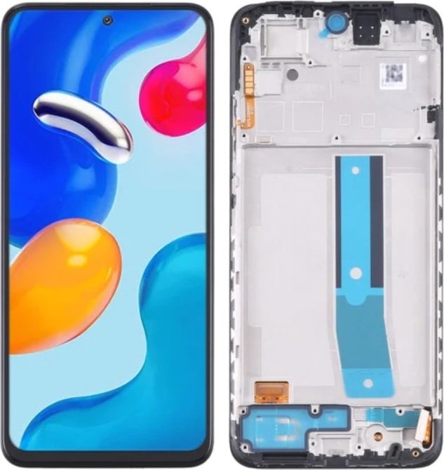 Wyświetlacz LCD + ekran dotykowy  Xiaomi REDMI NOTE 11 4G (INCELL) Ramka czarna