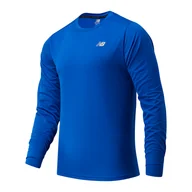 Koszulki męskie - Koszulka męska New Balance MT11206TRY  niebieska - miniaturka - grafika 1