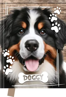 Pamiętnik 80k 14x18cm Doggy Pies - Szkolne artykuły papiernicze - miniaturka - grafika 1