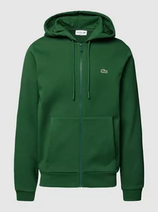 Bluza rozpinana z wyhaftowanym logo - Bluzy męskie - miniaturka - grafika 1