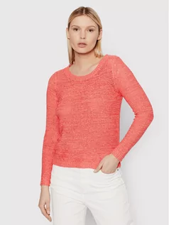 Swetry damskie - Only Sweter Geena 15113356 Różowy Regular Fit - grafika 1