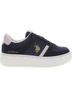Trampki damskie - U.S. Polo Assn. Sneakersy w kolorze granatowym - miniaturka - grafika 1
