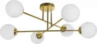 Lampy sufitowe - Lampa wisząca Orno LEIA 6P E27, lampa wisząca, max. 6x60W, złota - miniaturka - grafika 1